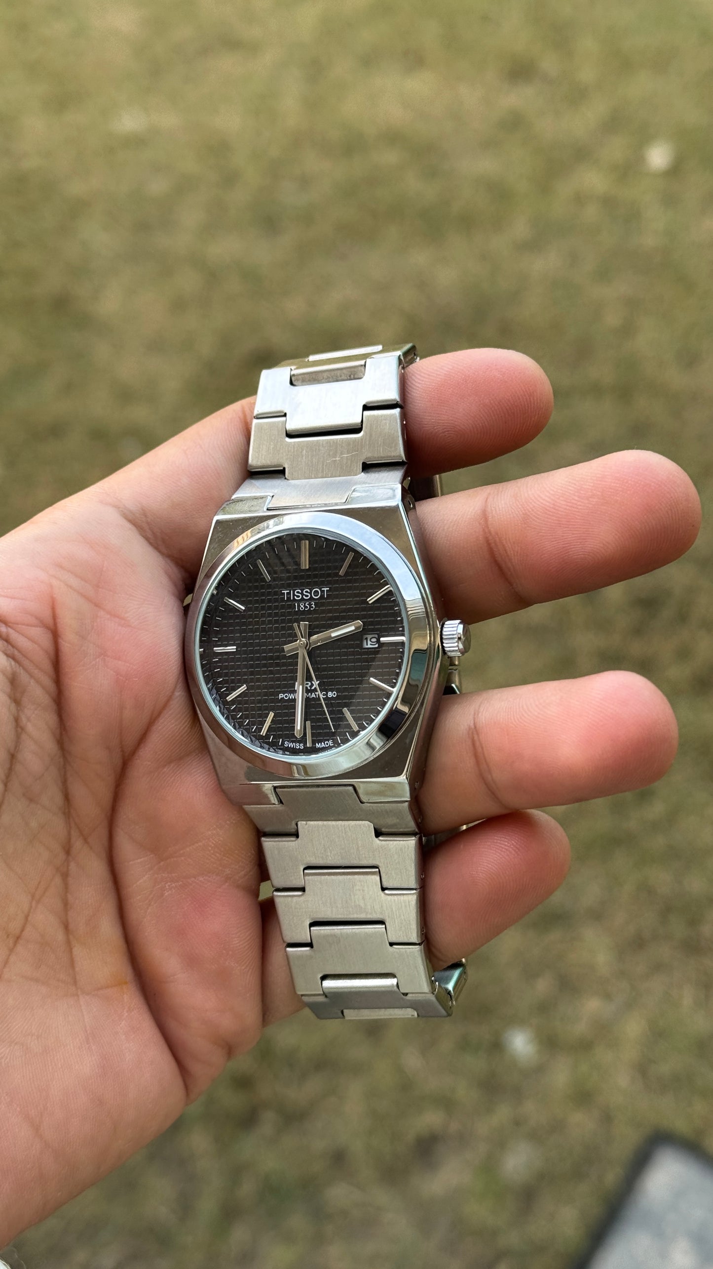 Tissot PRX 1853 Premium Watch (Black) dial