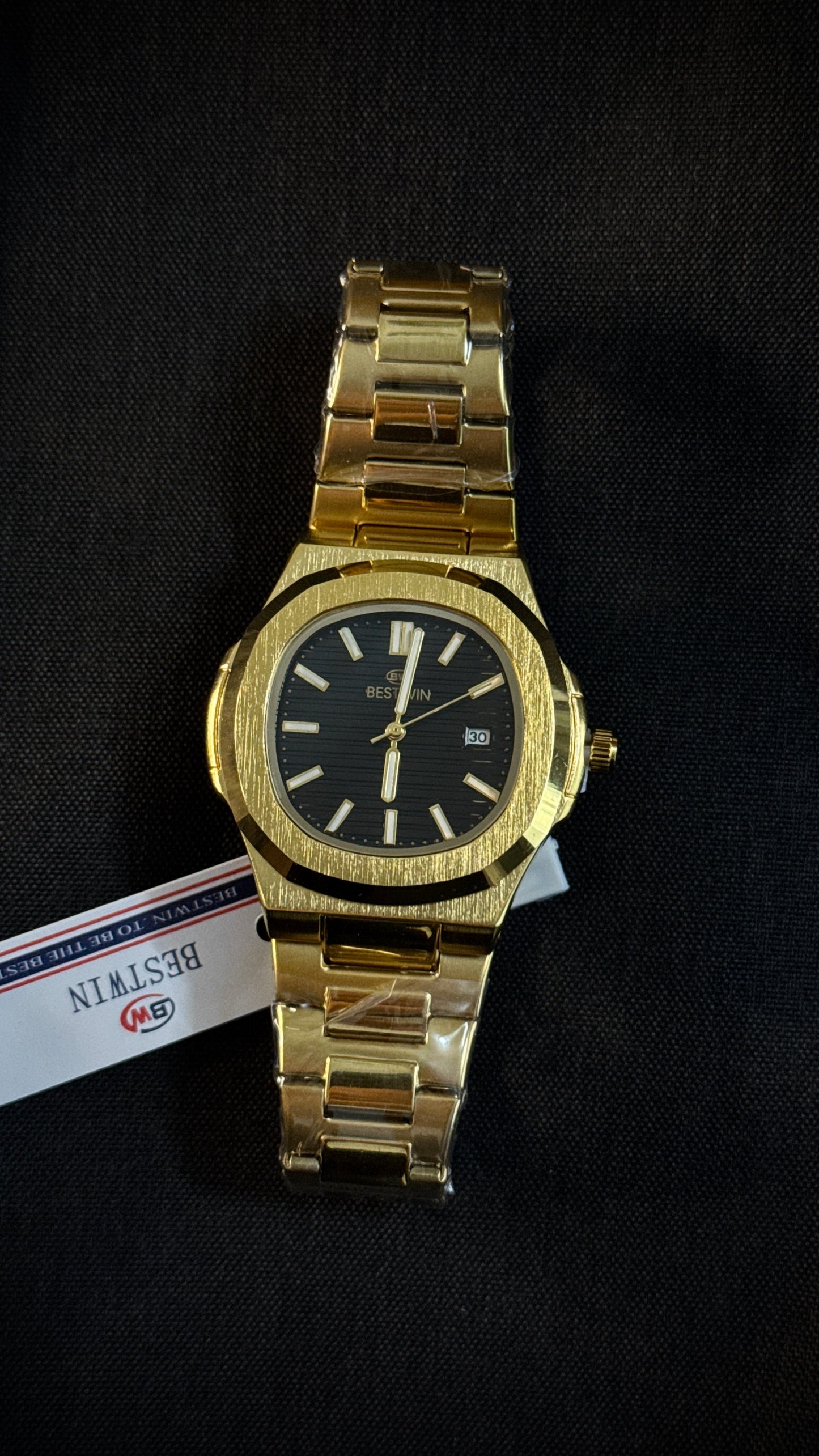 BESTWIN NAUTILUS-LUXURY PREMIUM WATCH(Golden)