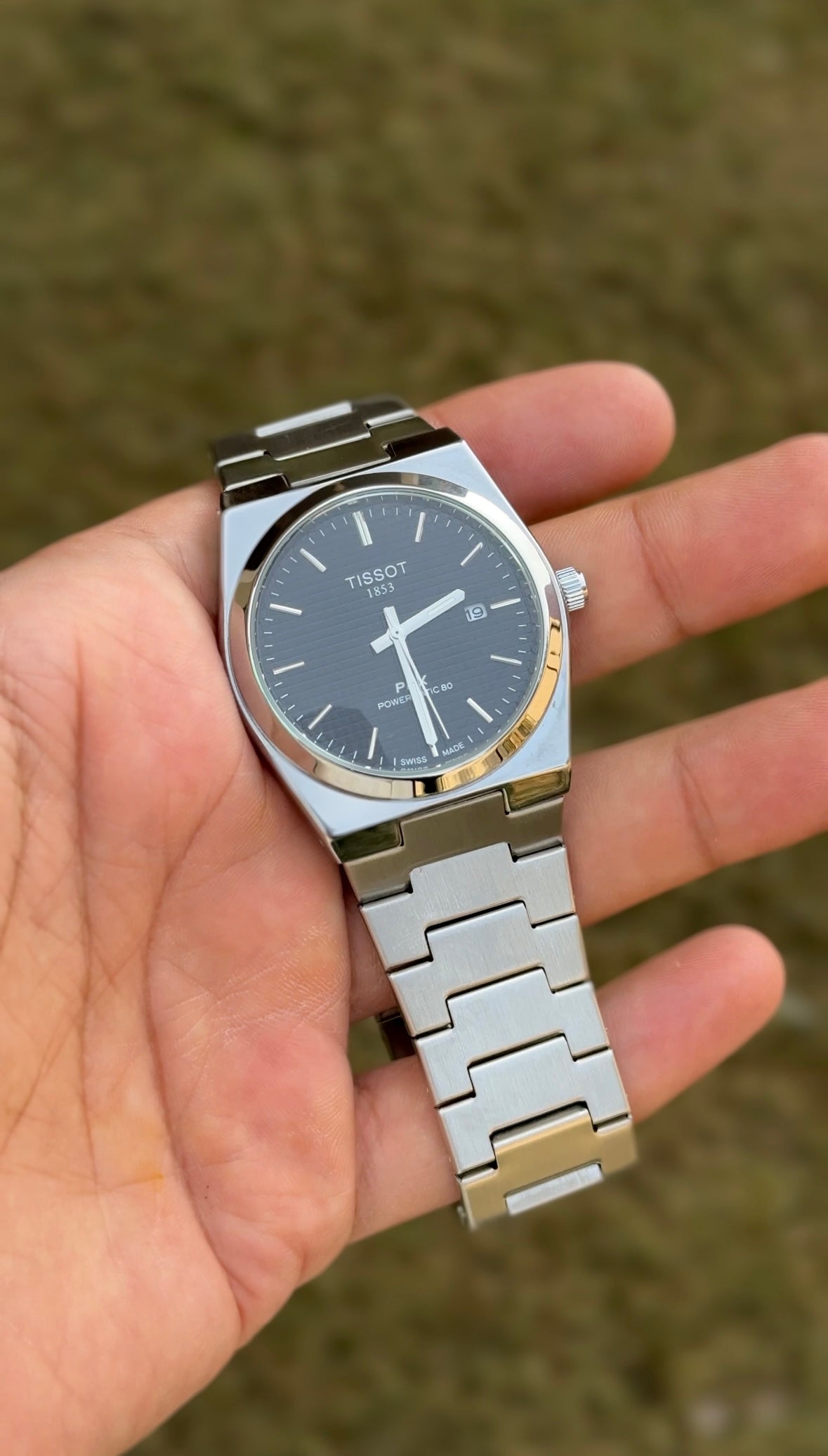 Tissot PRX 1853 Premium Watch (Black) dial