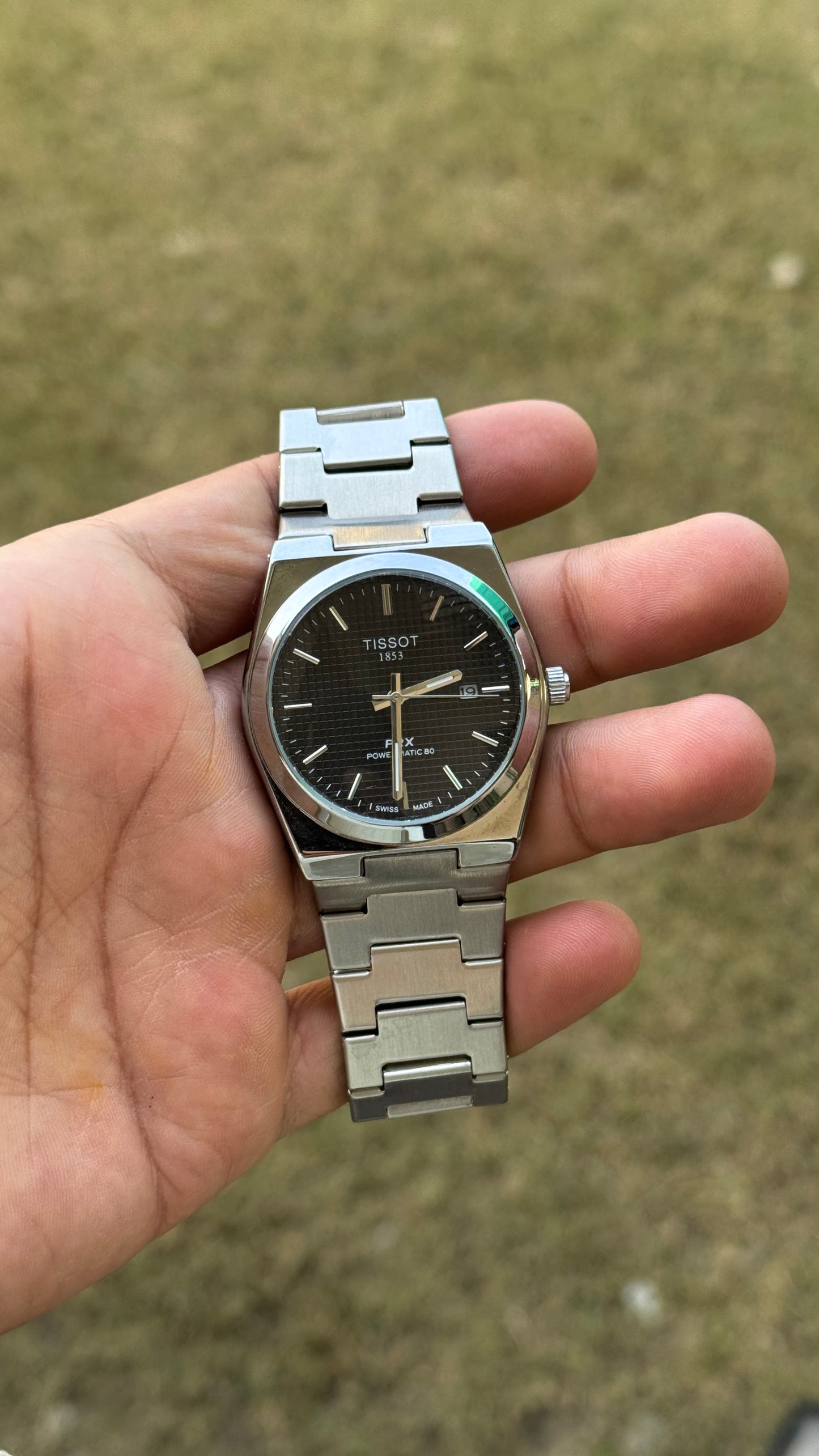 Tissot PRX 1853 Premium Watch (Black) dial