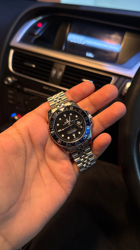 GMT Master II Vintage Premium Copy(Blue & Black)